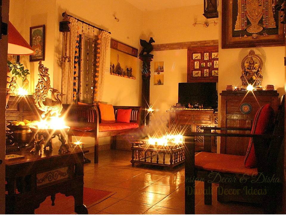 Interior Decoration Ideas for Deepavali - Mariquita Papi