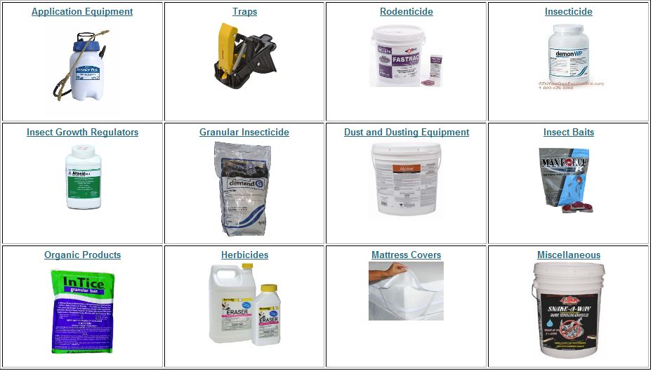 Pest Control Solutions and chemicals