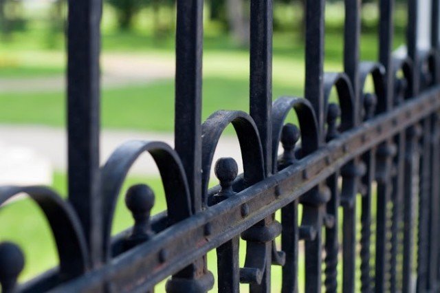 Ornamental Iron Fence Complements For Your Home.